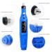 2 Electric Manicure Nail Grinder - Professional Manicure Pedicure Kit Natural Toe Nail Polisher Grinding Machine Hand Foot Care Tool 2 Pcs Usb-blue - Buy Online on GoSupps.com