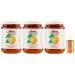 Darbo Confetura Natural Albicocche Jam Jar 450g + 1x 330ml Tin of Peach Iced Tea