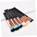 FRCOLOR 8pcs Makeup Brush Kit - Wooden Handle & Bamboo Foundation Brush for Flawless Beauty - Buy Online on GoSupps.com