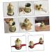 Homsfou 3 Series Moxibustion Box - Metal Moxa Sticks for Home Use | Copper Moxibustion Massager - Set of 3 (8x5.7cm) - International Shipping Available - Buy Online on GoSupps.com