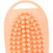 Perfeclan Hair Shampoo Brush & Travel Bottle - Compact Hair Wash Brush for Kids & Adults | 100ml Orange - Buy Online on GoSupps.com