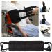 Natudeco Black Transfer Belt - Double Handle Breathable Oxford Fabric Ideal for Patient Lifting & Elderly Care - Buy Online on GoSupps.com