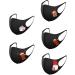 Riou 5-Piece Washable Cotton Mouth Protection Set | Breathable & Dustproof Face Cover for Men & Women - International Shipping Available - Buy Online on GoSupps.com