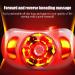RKXKJ Electric Abdominal Massage Device - Bian Stone Kneading 3 Intensity Levels Red Light Hot Compress Intelligent Timing for Pain Relief - Buy Online on GoSupps.com
