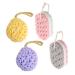 4-pack bathing sponge body peeling bathroom sponge ball peeling pool ball body cleaning products good cleaning effect suitable for men and women