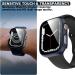 6 Pack Hard PC Case + Tempered Glass for Apple Watch 44mm SE(2022) Series 6/SE/5/4 - Ultra-Thin Scratch Resistant Protective Cover - Black/Blue/Green/Starlight/Clear/Rose Gold - Buy Online on GoSupps.com