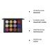 12 Colors Glitter Powder Makeup Palette - Professional Long Lasting Shimmer Eyeshadow | Mineral Pressed Glitter for All Skin Types - Buy Online on GoSupps.com