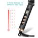 EZBASICS Ionic Hair Straightening Brush - 9 Heat Levels for Frizz-Free Silky Hair - Fast Heating & Anti-Scald - Professional Salon Results at Home - Buy Online on GoSupps.com