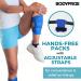 Bodyprox Shin Splint Ice Pack 2 Pack - Reusable Hot/Cold Wrap for Shin Splints Relief - Flexible Ice Pack for Runners - Buy Online on GoSupps.com