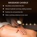 B & G Massage Candle - 6.5oz Aromatherapy Scented Candle | Luxurious Intimacy Relaxation | Bergamot Essential Oil Body Massage Candle - Buy Online on GoSupps.com