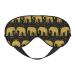 Abstract Elephant Pattern Print Unisex Sleep Eye Mask Soft Comfort Eye Shade Cover for Travel/Yoga/Shift Work