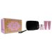 Versace Bright Crystal Women 3oz EDT Spray 3.4oz Shower Gel 3.4oz Body Lotion Bag 4 Pc Gift Set - Buy Online on GoSupps.com
