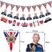 GALER King Charles Coronation Cake Toppers Decorations Union Jack Decorations 2023 Party Memorabilia Royal Ascent 6th of May Street Parties (E) - Buy Online on GoSupps.com