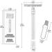 Persdico Classic Men's Manual Razor - Metal Double Edge Razor with Brush | Old Style Shaving - Buy Online on GoSupps.com