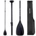 Goture Carbon Fiber Paddles Lightweight, SUP Paddles, Adjustable Carbon Shaft 3-Piece, 67 - 85' Stand-up Paddle Oars for Paddleboards with Carrying Bag