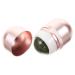 Angoily Jade Roller Face Roller for Portable Facial Roller Face Eye Puffiness Roller Face Puffiness Roller Facial Skin Care Tool Pink Eyes Nursing Supplies Metal