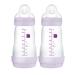 9 oz. Easy Start Original Matte Colors of Nature 2+ Months Girl 2 Pack Bottle Baby-Girl
