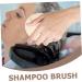 Foytoki Silicone Shampoo Comb & Scalp Massager - 2 Piece Hair Peeling & Washing Device for Ultimate Hair Care - Buy Online on GoSupps.com