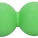 Verdant Touch Peanut Massage Ball 3 Pack - Ideal for Yoga Training & Muscle Relaxation - Green - Buy Online on GoSupps.com