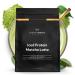 Protein Works - Iced Protein Matcha Latte Th Vert Matcha Premium 26mg Caf ine Riche en Prot ines Sans Sucres Ajout s Soutient la Concentration et la Vigilance 33 Portions (1kg) Sans saveur 33 Portions (1kg)