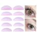 Lash Lift Pads | 5 Pairs Reusable Silicone Eyelash Pad | Reusable Silicone Lash Lift Supplies Under Eye Lash Lift Pad for Beautiful Eyebrows