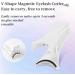4pairs Magnetic Eyelashes with Applicator Dual Magnetic Eyelashes Set with Clip Reusable Dual Magnetic Lashes Kit Magnetic Eyelashes Natural Look Soft Magnets False Eyelashes Magnetic Eyelashe No Glue - Buy Online on GoSupps.com