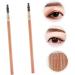 Healvian 2pcs Double Ended Eyebrow Pencil with Brush Eye Brow Pen Eyebrow Pencil Brown Brow Pen Brush Wood - Buy Online on GoSupps.com