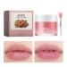Lip Sleeping Masks Lip Sleep Masks Overnight Anti-Chapped Lip Skincare Lip Oils Fruity Scent Lip Skin Care Lip Cream for Dry Chapped Peeling Cracked Lips Fades Lip Lines Lip Balm for Moisture berry