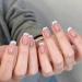 Shop Pink French Press-On Nails - 24 Angular Full Cover Tips for Women & Girls | Short Square Nail Art - Buy Online on GoSupps.com