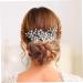 Mikinona Crystal Inlaid Hair Comb Bride Hair Comb Bride Headdress Bridal Hair Decor Wedding Hair Comb Wedding Headdress Wedding Headpiece for Bride Crystal Hair Comb Bridal Headpieces - Buy Online on GoSupps.com