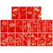 Spring Festival 36pcs Red Pocket for New Year Red Envelopes Hong Bao Spring Festival Birthday Marry Red Gift Bless 2 - Buy Online on GoSupps.com