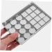 UKCOCO 2pi ces Palette De Fards Paupi res Vide Plateau Maquillage Avec Godets Vides Organiseur Cosm tique Pour Soi-m me - Buy Online on GoSupps.com
