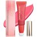 MARBUROLY Liquid Blush Beauty Wand  Matte Cream Face Blushes Stick with Cushion Applicator  Multi-use Makeup Waterproof Blendable Rouge Liquid Blush Stick For Cheeks Glow Dewy Finish (103 Rosa Cool Pink)