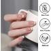 White Nail Polish - Painted Gel Nail Polish - White Gel Liner Nail Polish - 12ml Gel Liner Nail Art with Thin Brush - Nail Color Painting Nail Gel - Soak off UV Lamp Manicure Salon - Buy Online on GoSupps.com