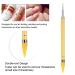 3 Pieces DIY Nail Pen Set - Double Ended Nail Dotted Wax Pen for Manicure & Nail Art Decoration Tools - Buy Online on GoSupps.com