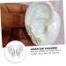 ULTECHNOVO 3 Pairs Soft Silicone Ear Models - Acupuncture & Jewelry Display Ear Mold Kit for Cleaning & Crafts - Buy Online on GoSupps.com