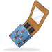 Travel Lipstick Organizer Case | Portable Makeup Bag with Mirror | Cartoon Christmas Design - Shop Now - Buy Online on GoSupps.com