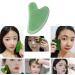 Heart-Shaped Guasha Stone - Jade Color Body & Face Massage Scraper Board for Unisex - International Shipping Available - Buy Online on GoSupps.com