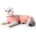Buy Lianzimau After Op Cat Body - Long-Sleeved Recovery Wear for Cats | Orange Streaked (1 Pack) - Buy Online on GoSupps.com