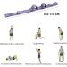 Mocobo Yoga Stretch Belt - 8 Loop Gymnastics Band & Fitness Straps - Highly Elastic Yoga Accessories for International Shipping - Buy Online on GoSupps.com