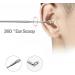 VejiA Ear Wax Removal Products - 360 Spiral Stainless Steel Ear Plug Tool for Easy Ear Cleaning - Portable Ear Care Solution - Buy Online on GoSupps.com