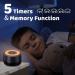 Sleepbox Sound White Noise Machine | 25 Soothing Sounds, 10 Colors Night Light | Baby, Kids, Adults, Seniors | 32 Volume Levels, 5 Timer, Memory Function | Black - Buy Online on GoSupps.com