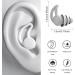 Buy Samsyoki Reusable Silicone Earplugs for Sleeping - 2 Pairs Hearing Protection for Snoring Work Concerts & Travel - International Shipping Available - Buy Online on GoSupps.com