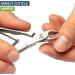 Mamjy Stainless Steel Cuticle Cutter - Professional Nail Care Tool for Dead Skin Removal and Manicures - Buy Online on GoSupps.com