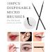 Yokilly 300PCS Disposable Mascara and Lip Wands Set with Organizer Box - Black-1 - Buy Online on GoSupps.com
