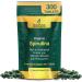 Biogenesis Organic Spirulina Mini Tablets 300 Count (200 mg) | Australian Grown Blue-Green Algae | Rich in Phycocyanin Chlorophyll & B Vitamins | Supports Daily Energy & Immunity | Vegan Mini Tabs 300 Count (Pack of 1)