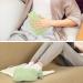1L Hot Water Bottle with Soft Cover - 1000ml Hot Water Bag for Pain Relief - Light Green - Buy Online on GoSupps.com