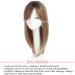 18 Ombre Brown Blonde Hair Topper for Women - Natural Straight Hair Piece for Thinning Hair - Extra Volume, Super Soft Feel - Buy Online on GoSupps.com
