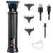 Roziapro Hair Clippers for Men T Blade Trimmer Professional Barber Supplies Waterproof Clippers for Hair Cutting Cordless Beard Trimmer