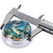 Portable Cute Dinosaur Round Pill Box Organizer | 3 Compartment Travel Pill Holder for International Shipping - Buy Online on GoSupps.com